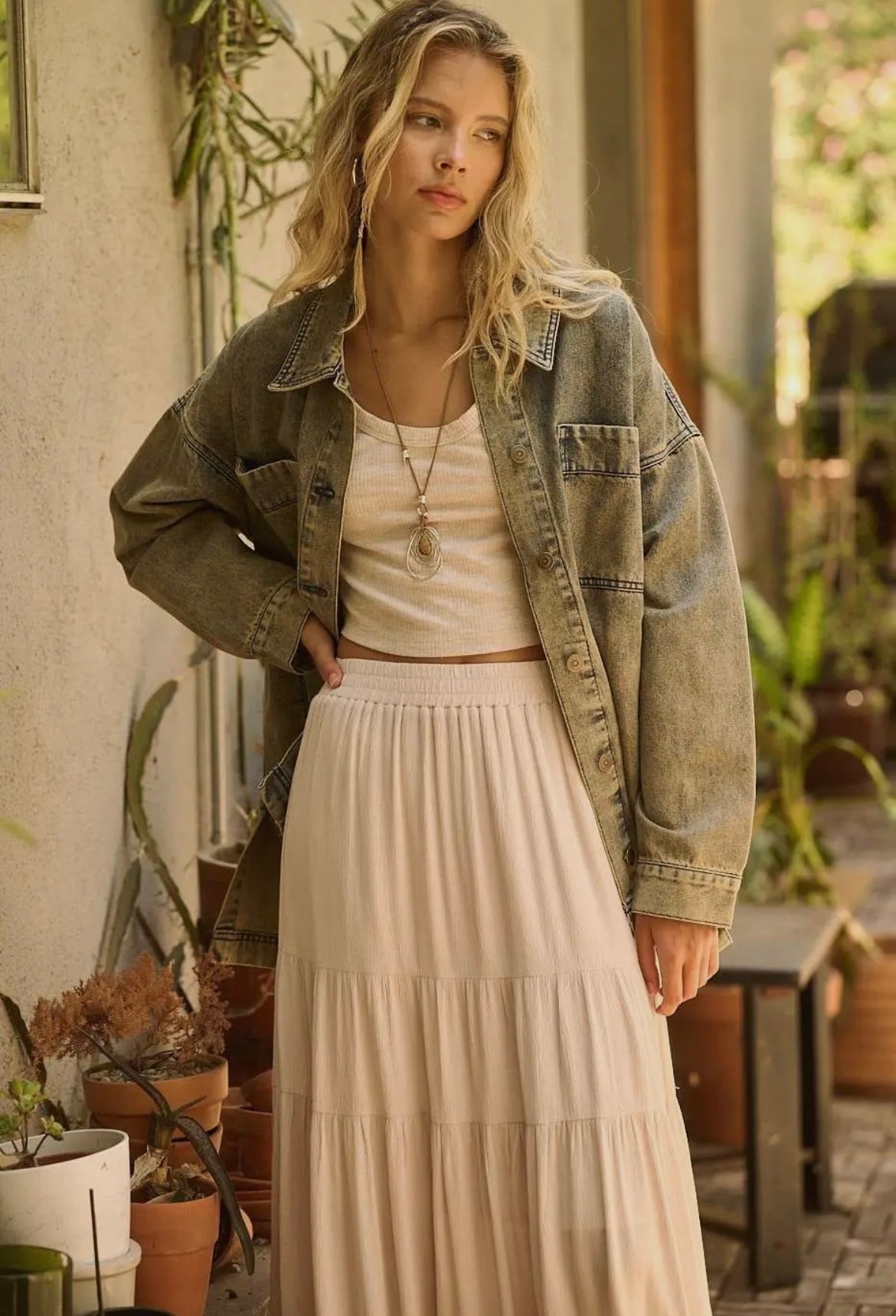 The Charlotte Maxi Skirt