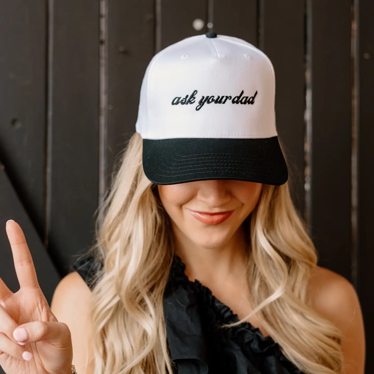 Ask Your Dad Trucker Hat