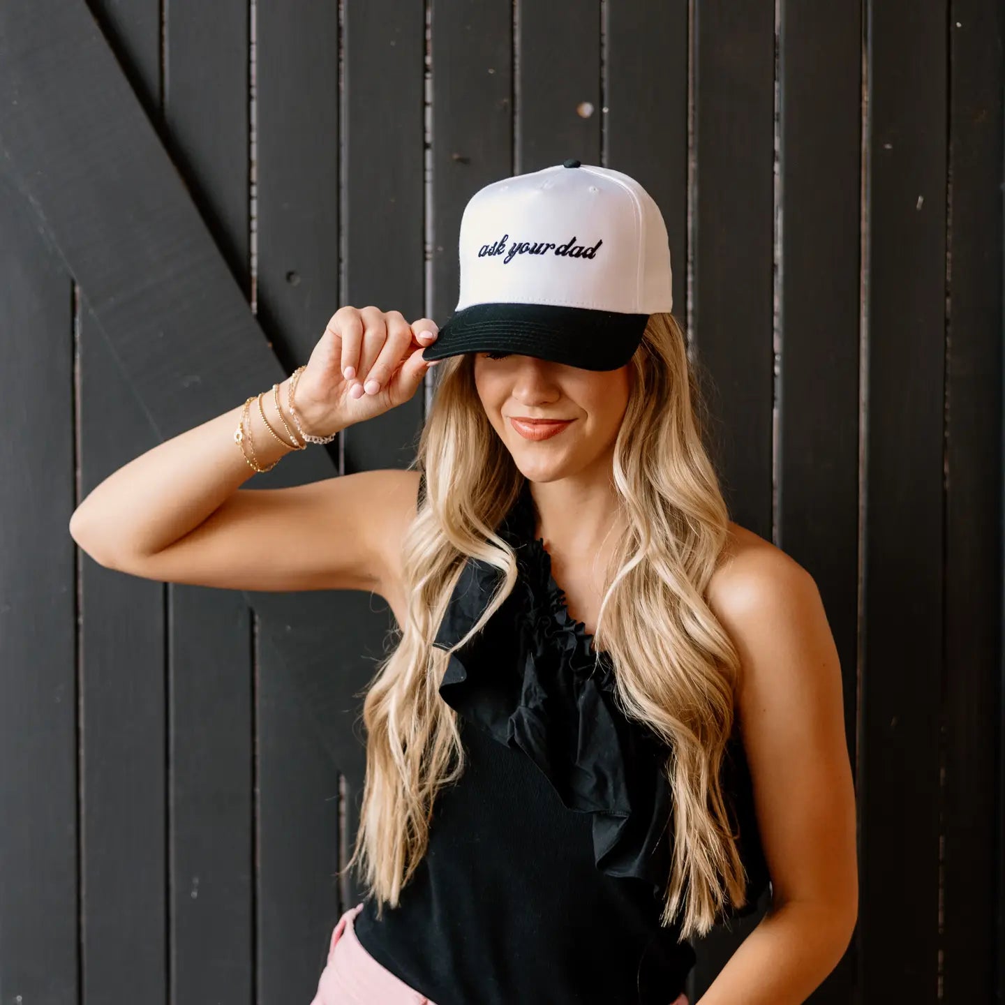 Ask Your Dad Trucker Hat
