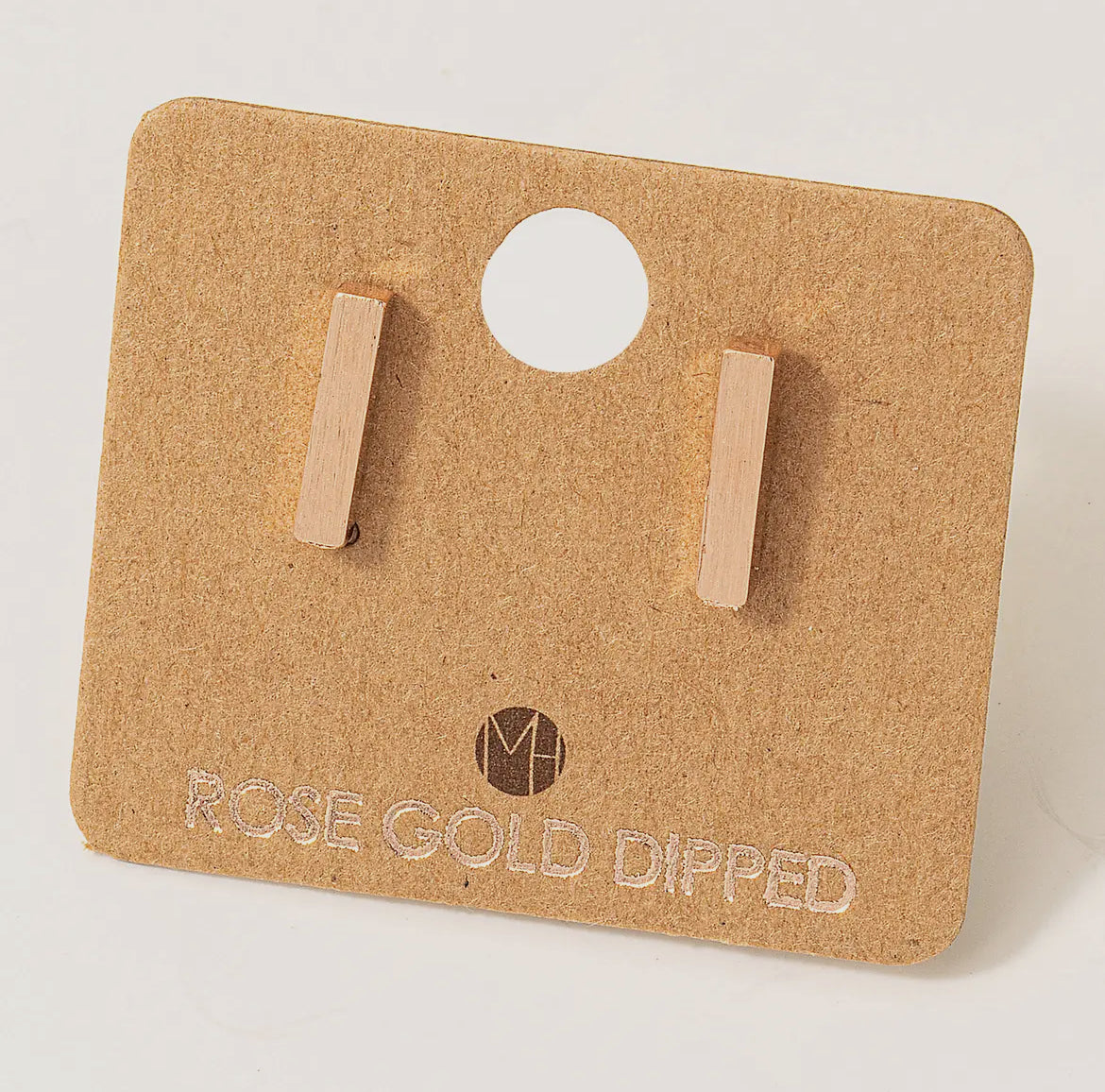 Dainty Mini Bar Stud Earrings