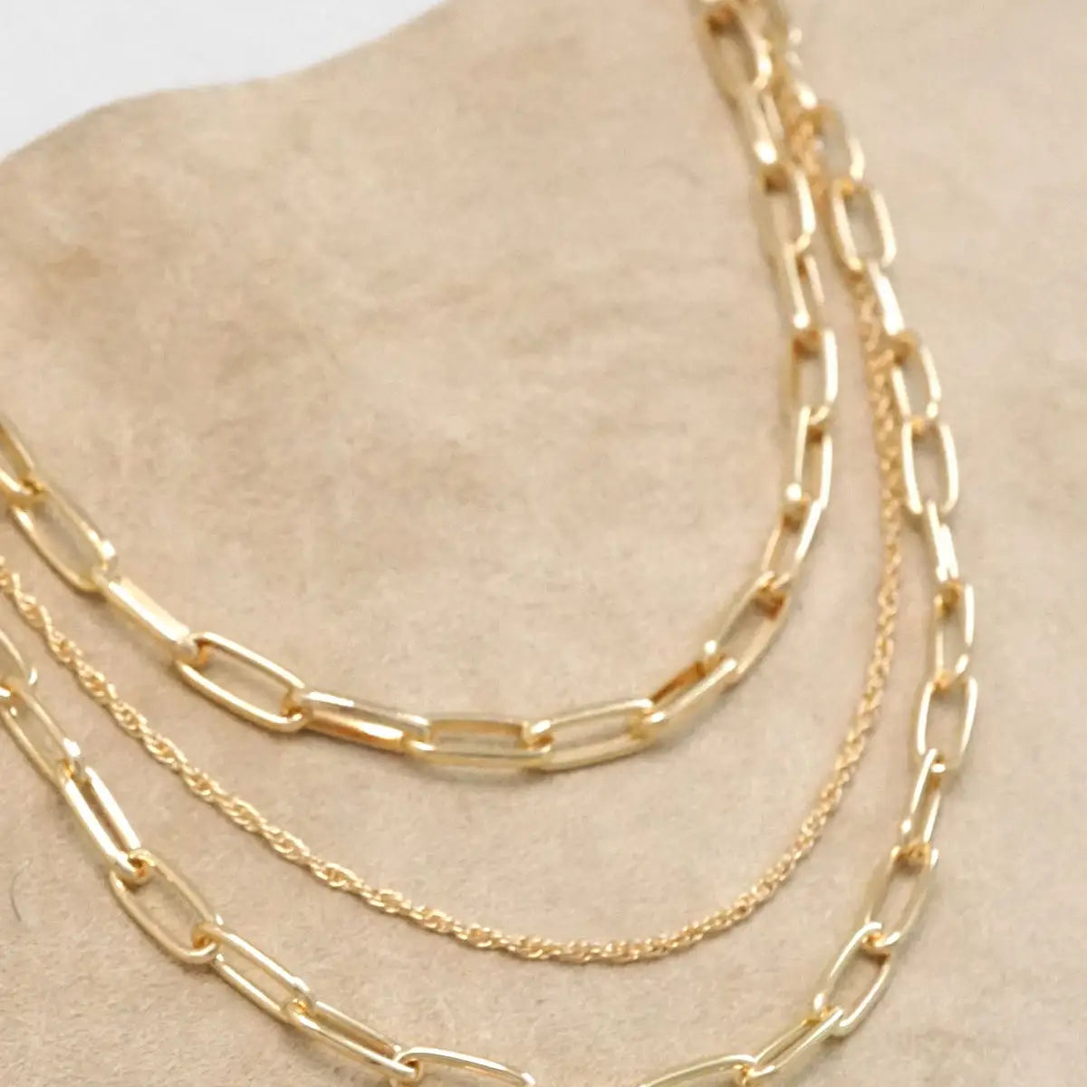 Layered Gold Necklace